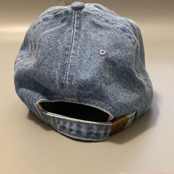 Denim Dad Hat Strapback Cap - Picture 4 of 4